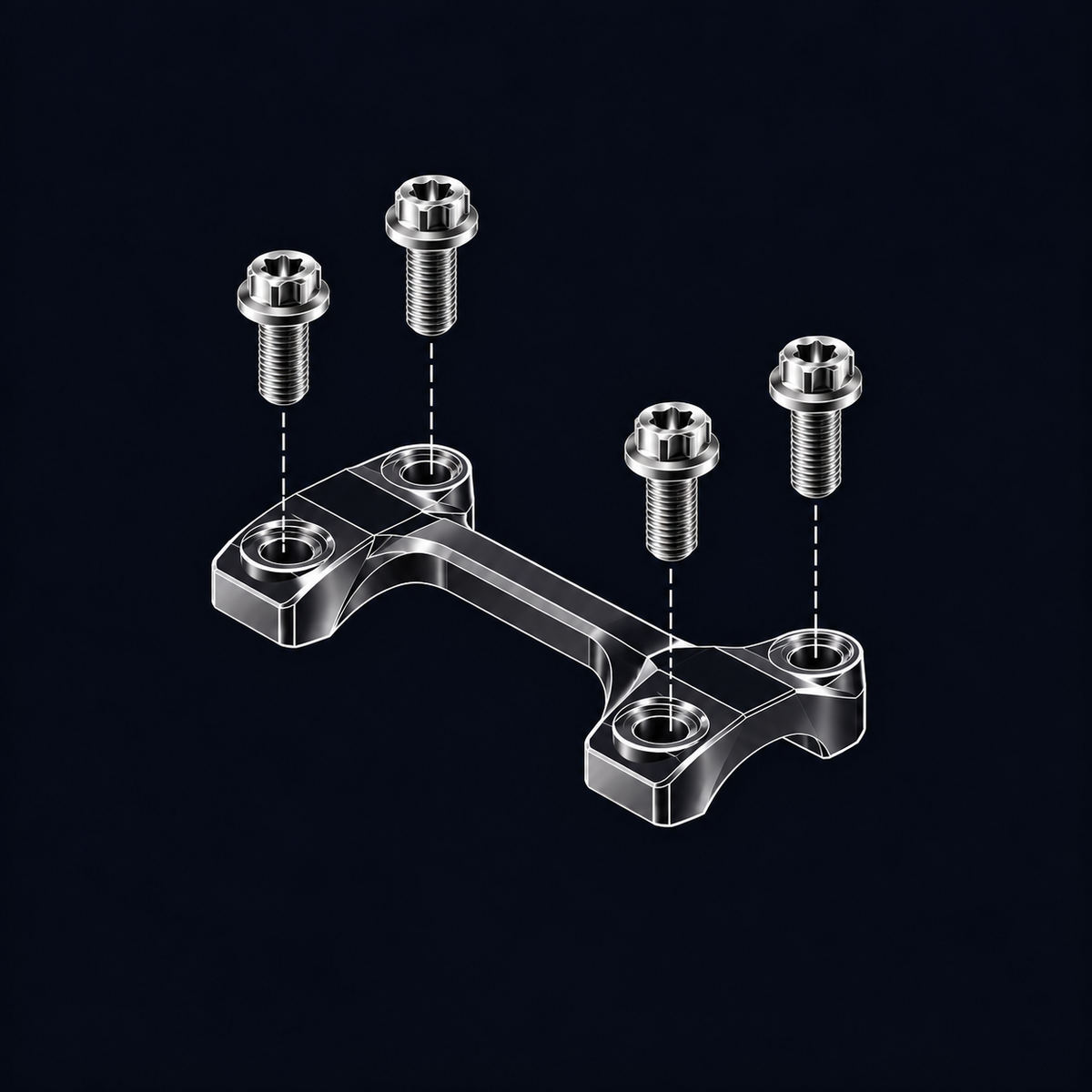 Handlebar mount Bolt Kit