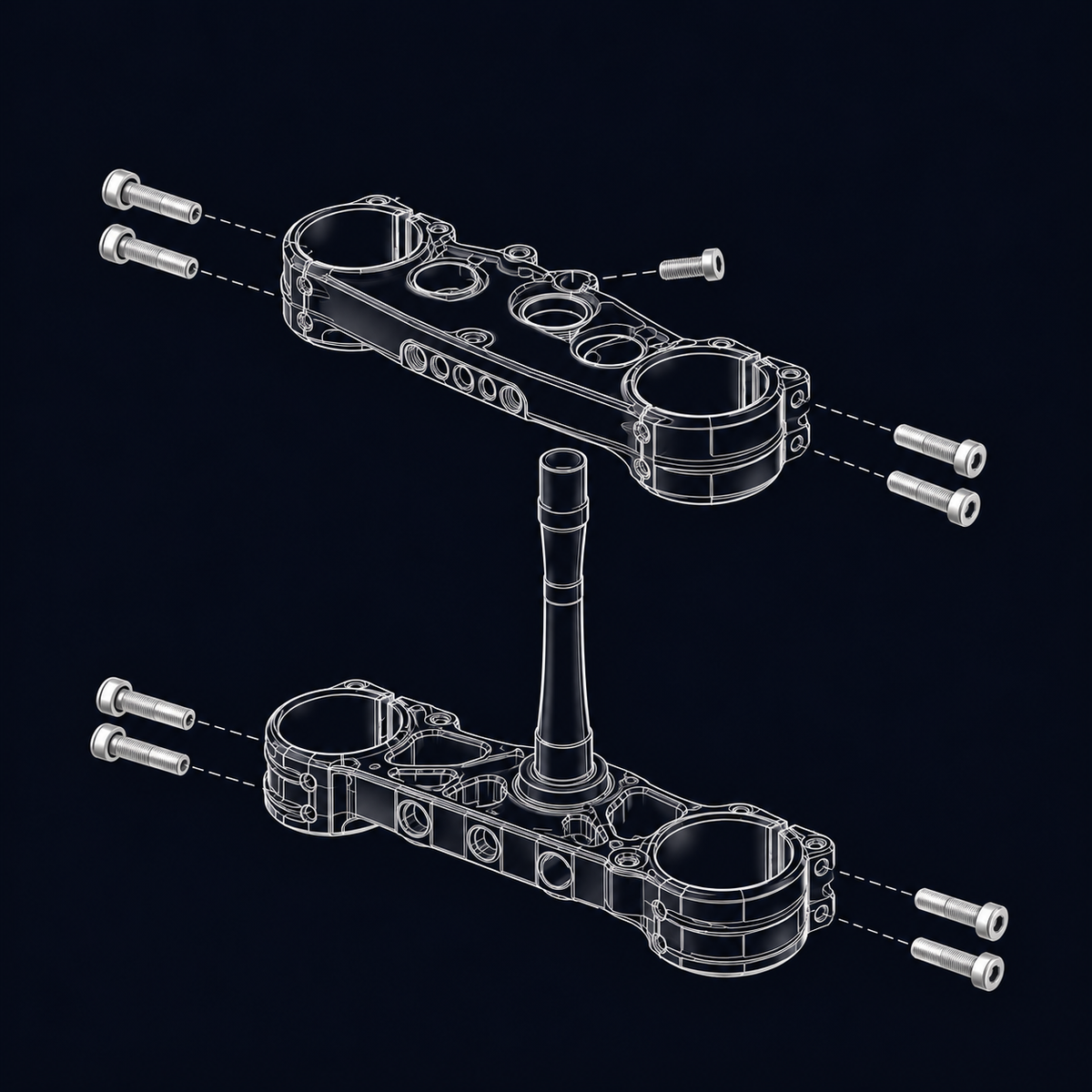 Triple Clamp Bolt Kit