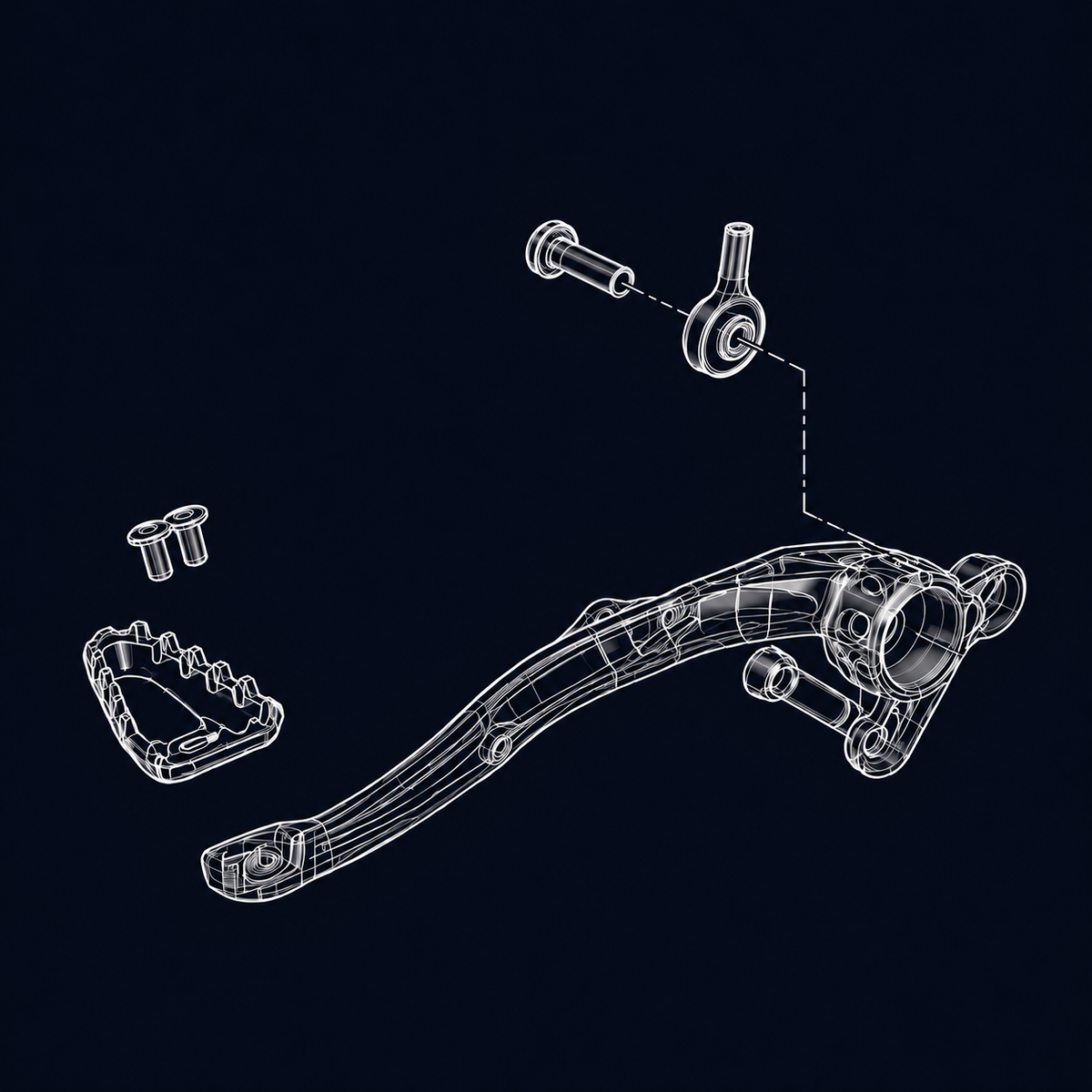 Brake Pedal Bolt Kit